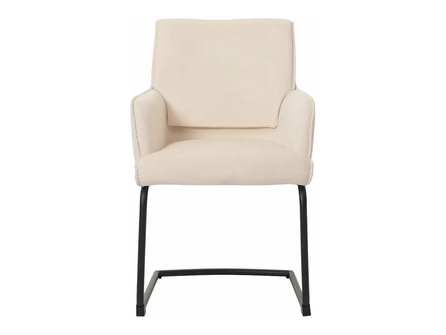 Silla basculante MCW-N60, crema-beige