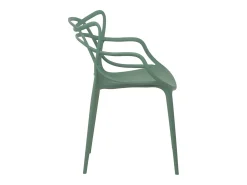Silla Beliano premium con reposabrazos - Interior y exterior-Verde celadón