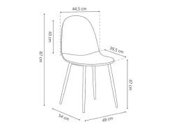Silla 'Boï' Terciopelo Amarillo