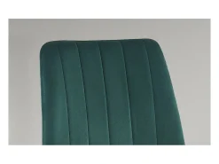 Silla BRUCE Terciopelo Verde, dimensiones: H86 x L45 x P55 cm, ideal para un comedor moderno y de diseño.