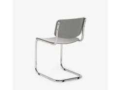 Silla cantilever para comedor, reuniones, oficina de diseño moderno Erys Light - Gris