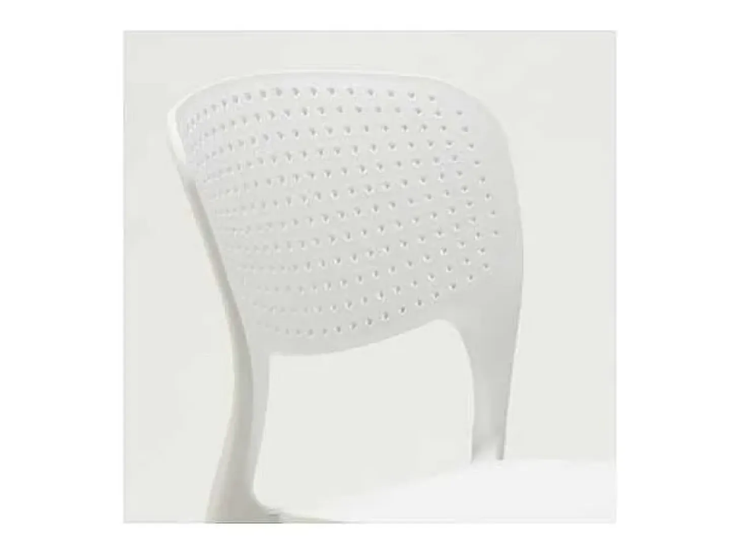 Silla cocina bar polipropileno apilable exterior interior Garden Giulietta - Blanco