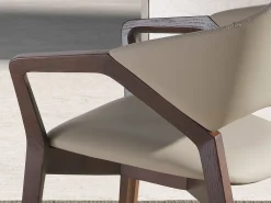 Silla comedor estructura nogal 4068 ANGEL CERDA