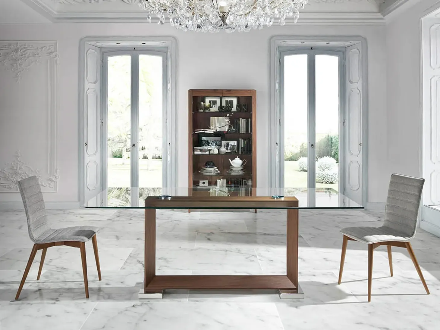 Silla comedor tapizada tela 4031 ANGEL CERDA
