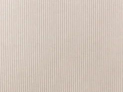 Silla con reposabrazos en pana y madera de hevea natural - Beige - LIVELIA de Pascal MORABITO