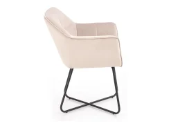Silla de acero de 60 x 81 cm