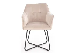 Silla de acero de 60 x 81 cm