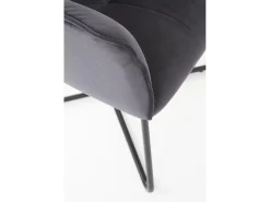 Silla de acero de 60 x 81 cm
