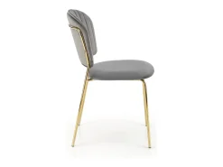 Silla de acero de 47 x 49 cm