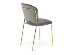 Silla de acero de 47 x 49 cm