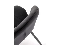 Silla de acero de 48 x 85 cm
