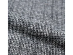Silla de bar en tejido bouclé gris 76 cm - Socky