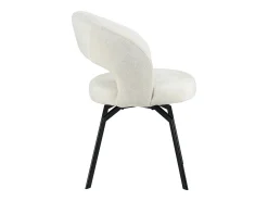 Silla de chenilla beige EHBA - HAPPY GARDEN
