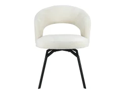 Silla de chenilla beige EHBA - HAPPY GARDEN