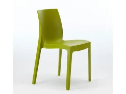 Silla de cocina Apilable de Polipropileno Rome Grand Soleil - Verde Anís