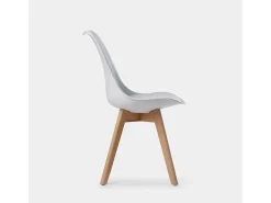 Silla de cocina de Plástico Blanco 82 x 48- Kler