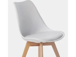 Silla de cocina de Plástico Blanco 82 x 48- Kler