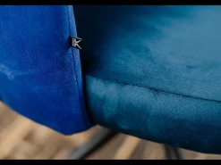 Silla de comedor - Azul terciopelo - JADA