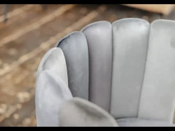 Silla de comedor - Gris terciopelo - JADA