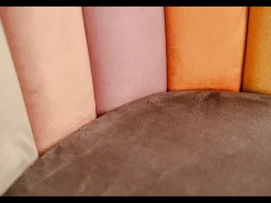 Silla de comedor - marrón terciopelo - JADA