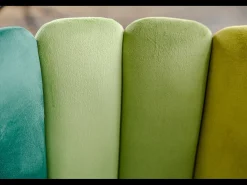 Silla de comedor - Verde terciopelo - JADA