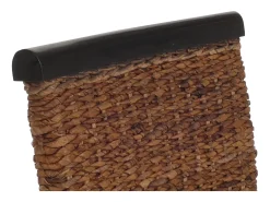 Silla de comedor Acireale (set de 6), oscuro, con cojín