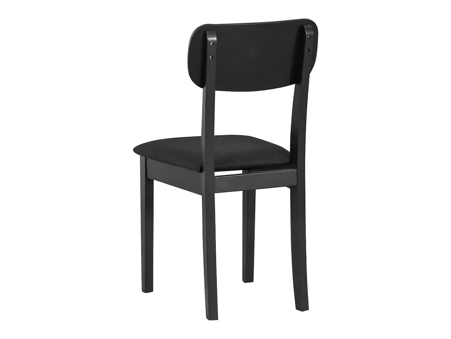 Silla de comedor acolchada – Negro – NOELES