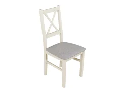 Silla de comedor acolchada – Gris claro/Greige – TRUNOS