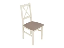 Silla de comedor acolchada – Beige/Greige – TRUNOS