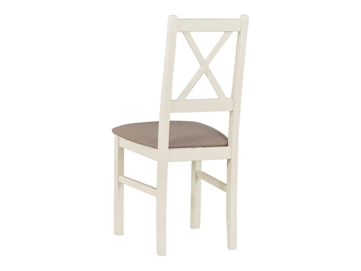 Silla de comedor acolchada – Beige/Greige – TRUNOS