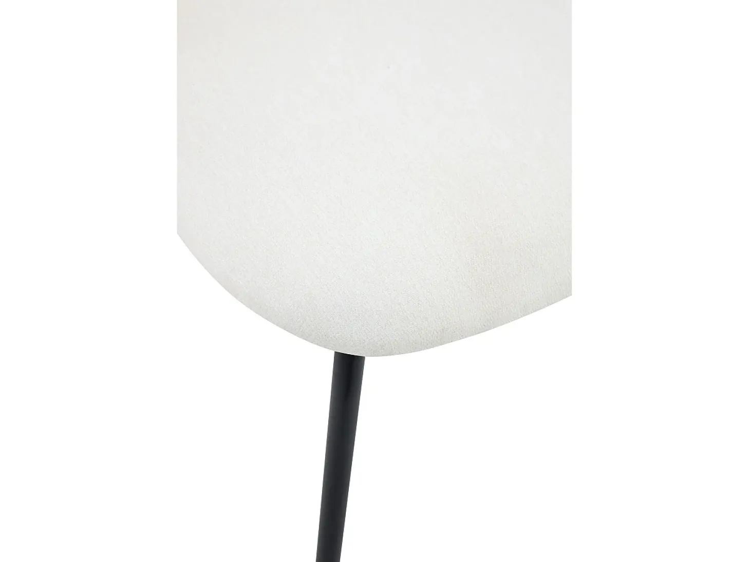 Silla de comedor acolchada – Tejido hidrofóbico crema – MEALIZE