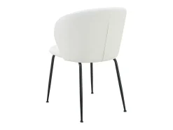 Silla de comedor acolchada – Tejido hidrofóbico crema – MEALIZE