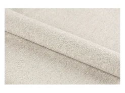 Silla de comedor Bonita con reposabrazos tela beige.