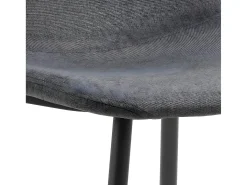 Silla de comedor Celia gris.