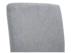 Silla de comedor Crotone, gris claro, patas claras