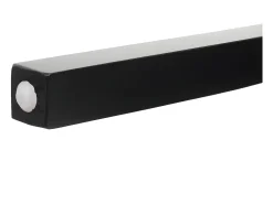 Silla de comedor Crotone, crema, patas oscuras