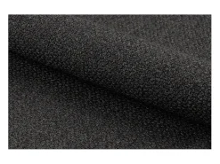 Silla de comedor Darlene con reposabrazos tela gris.