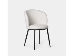 Silla de comedor de Borreguito Blanco 80 x 51- Nolan