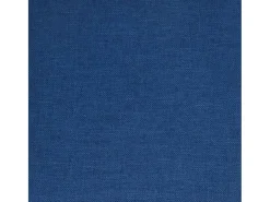 Silla de comedor de tela azul