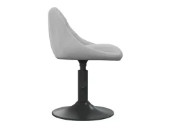 Silla de comedor de terciopelo verde claro