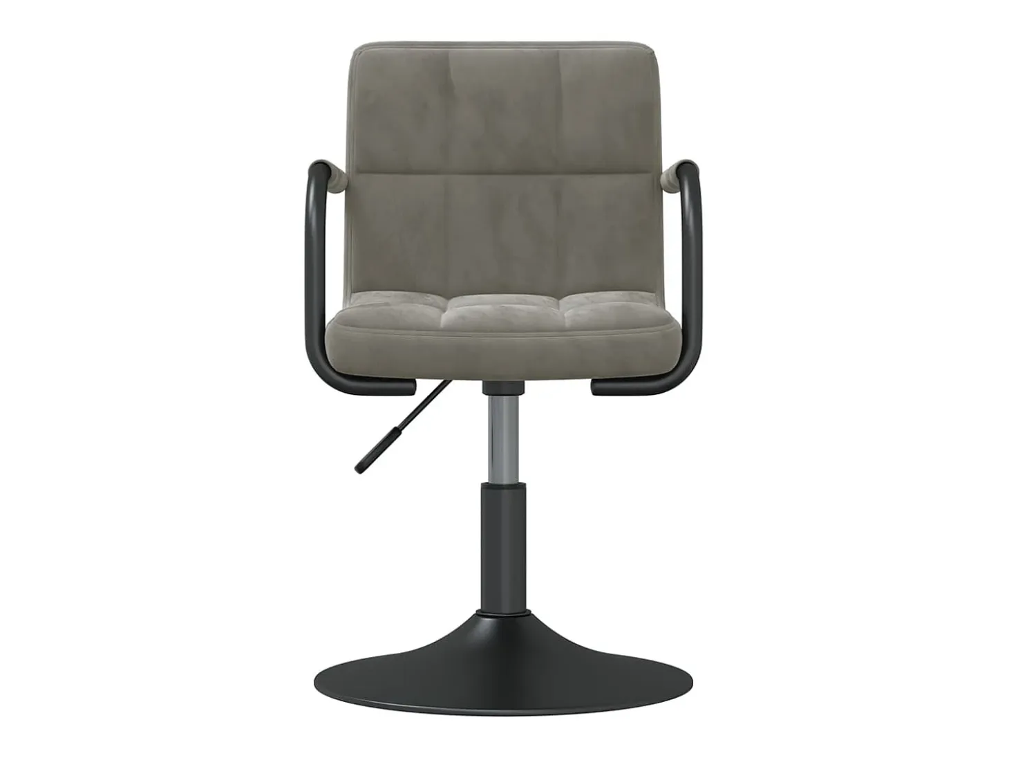Silla de comedor de terciopelo verde claro