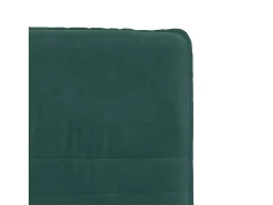 Silla de comedor de terciopelo verde oscuro