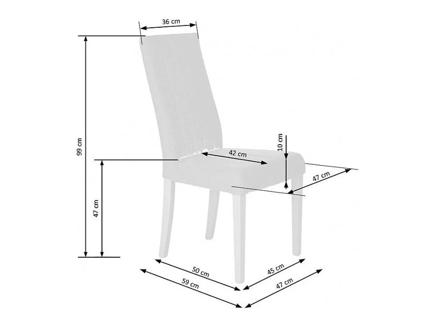 Silla de comedor de terciopelo verde oscuro con patas de madera maciza de haya pintada de negro HAYA