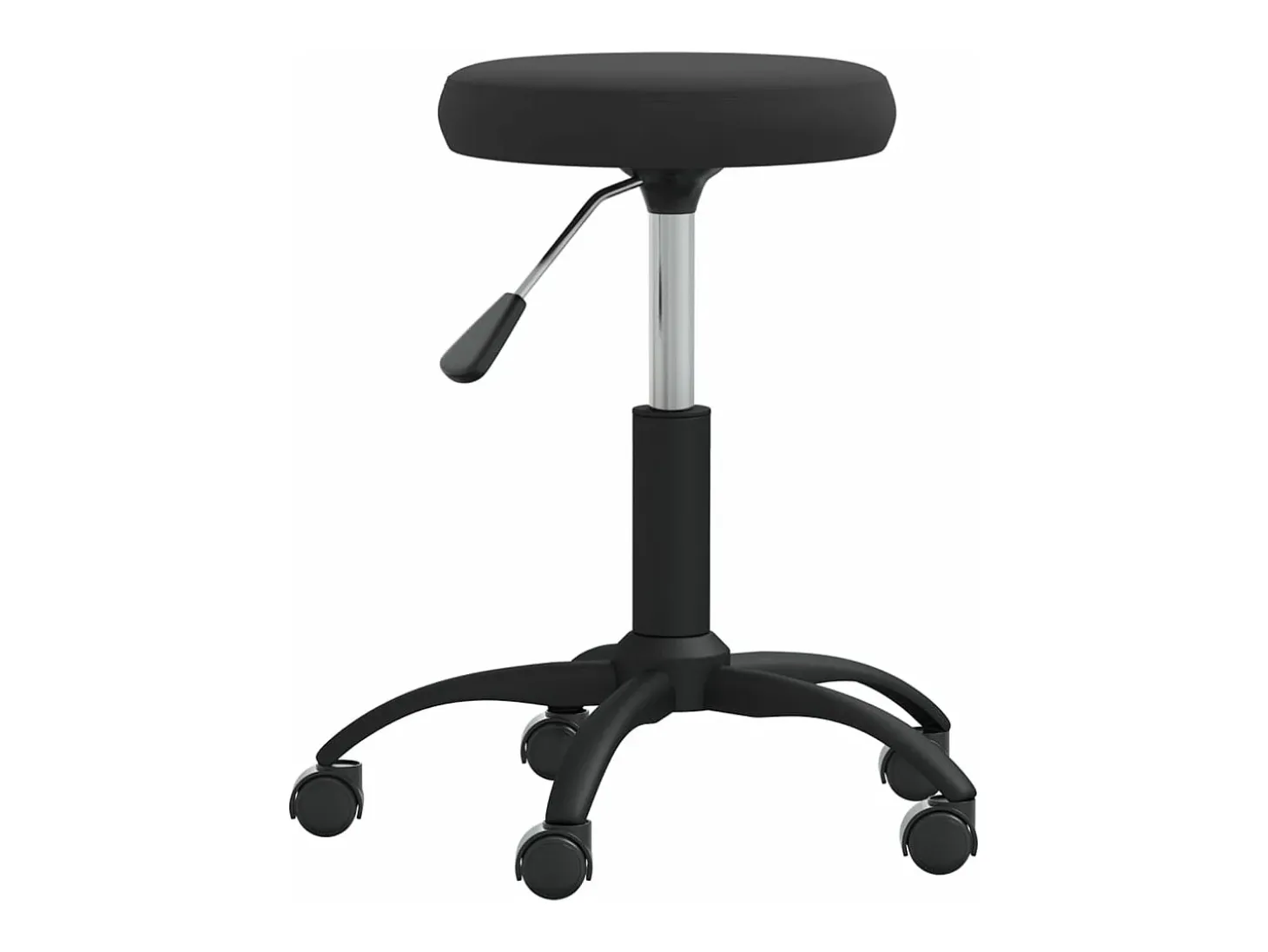 Silla de comedor de terciopelo negro ES113998