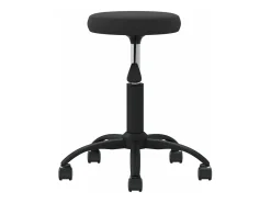 Silla de comedor de terciopelo negro ES113998