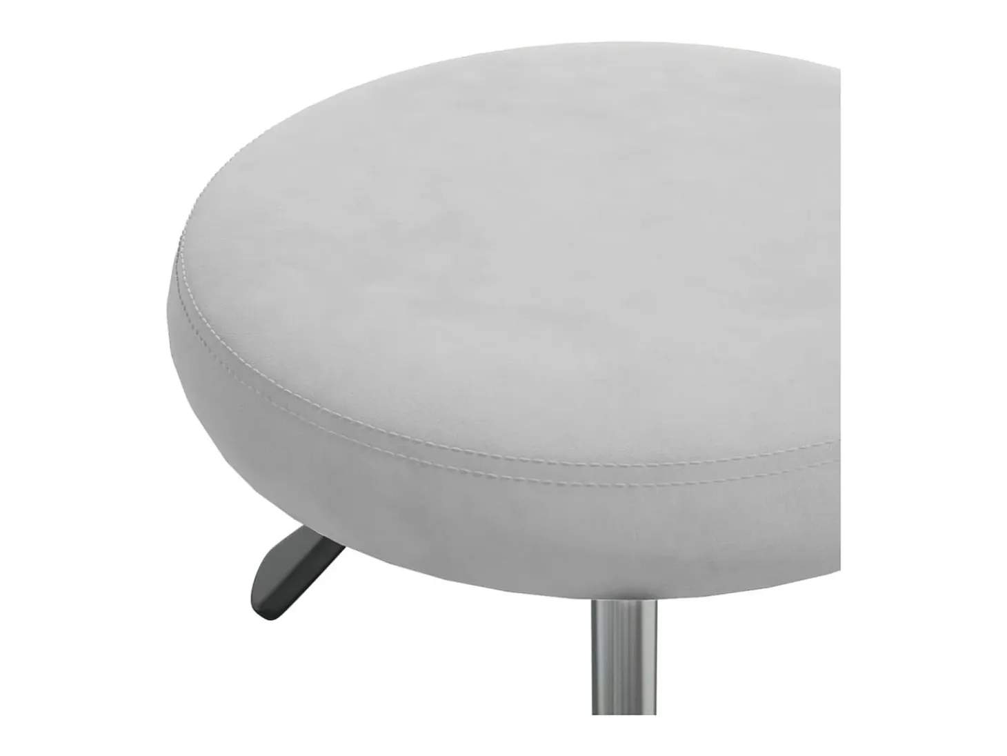 Silla de comedor de terciopelo verde claro