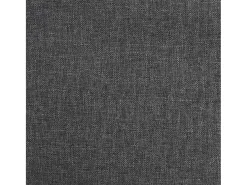 Silla de comedor giratoria tela gris oscuro