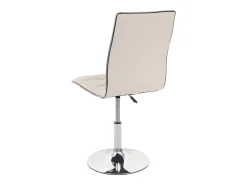Silla de comedor giratoria MCW-C41, color crema