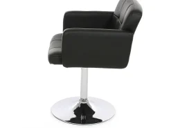 Silla de comedor Houston (juego de 6), negro