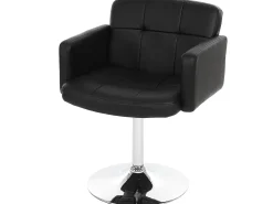 Silla de comedor Houston (juego de 6), negro